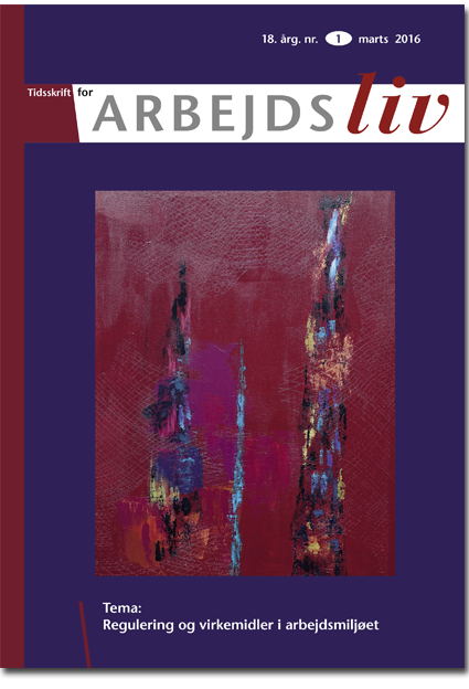 tidsskrift for arbejdsliv tidsskrift for arbejdsliv
